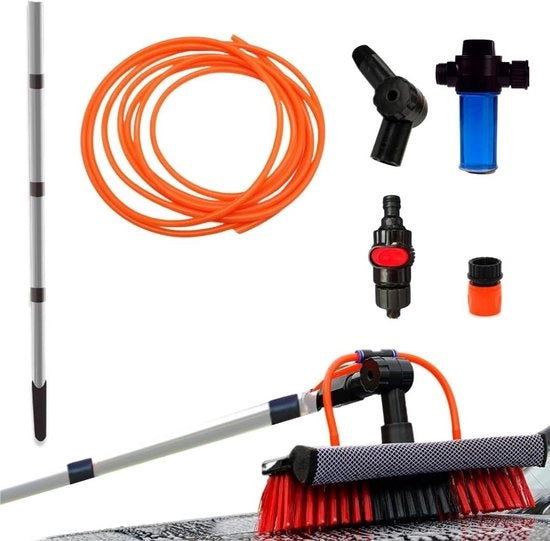 Bastone estensibile per pulizia hydrocleaner - pannelli solari, camion, tetti 36 m
