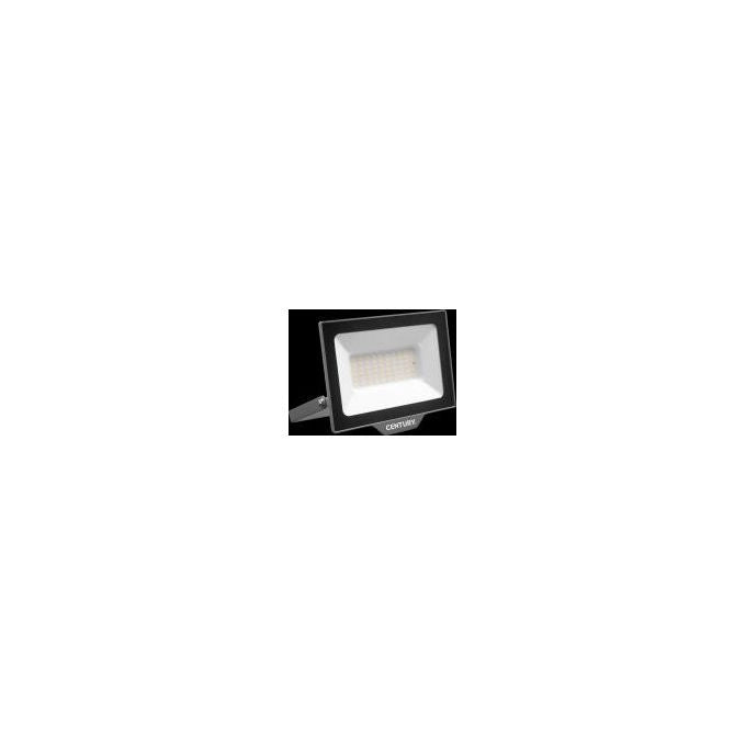 Century proiettore led 50W con sensore di movimento, 5700 lm, luce naturale 4000K, IP65, esterno, alluminio nero