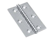 CERNIERE PIANE IN ACCIAIO INOX PERNO FISSO- - mm.40x30x1,5 - 25 pezzi