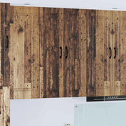 Armadietto a muro PORTO Legno vecchio 30 x 31 x 100 cm