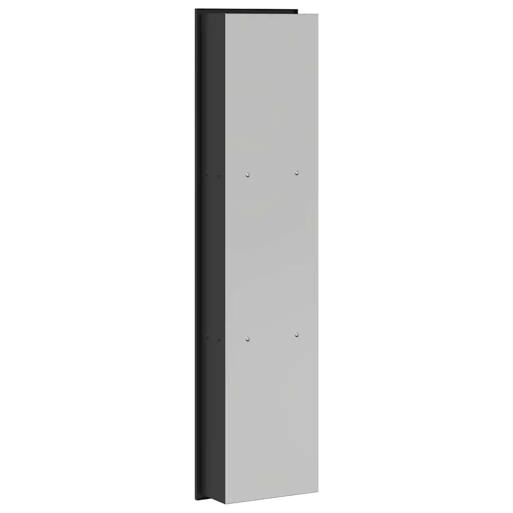 Nicchia per doccia Nero 90 x 20 x 9,5 cm Acciaio inossidabile CFW9844959