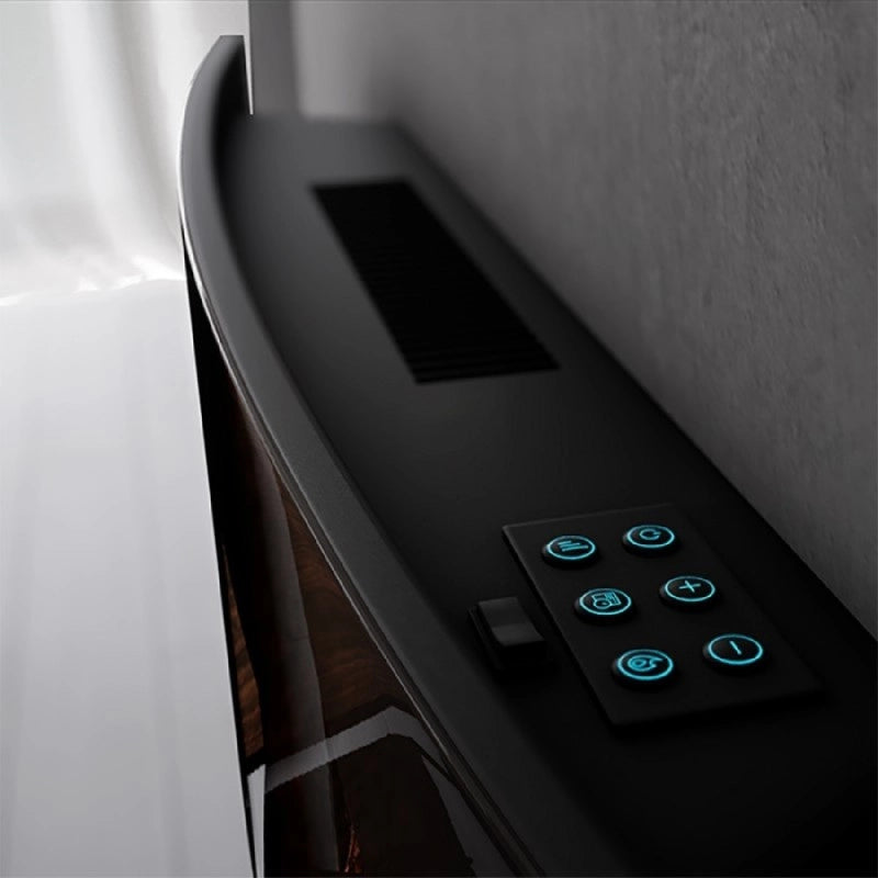 CECOTEC 05365 - Caminetto elettrico da parete Ready Warm 2200 Curved Flames