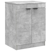 Mobile da Bagno | Armadio da bagno Grigio Cemento 54 x 41 x 70 cm
