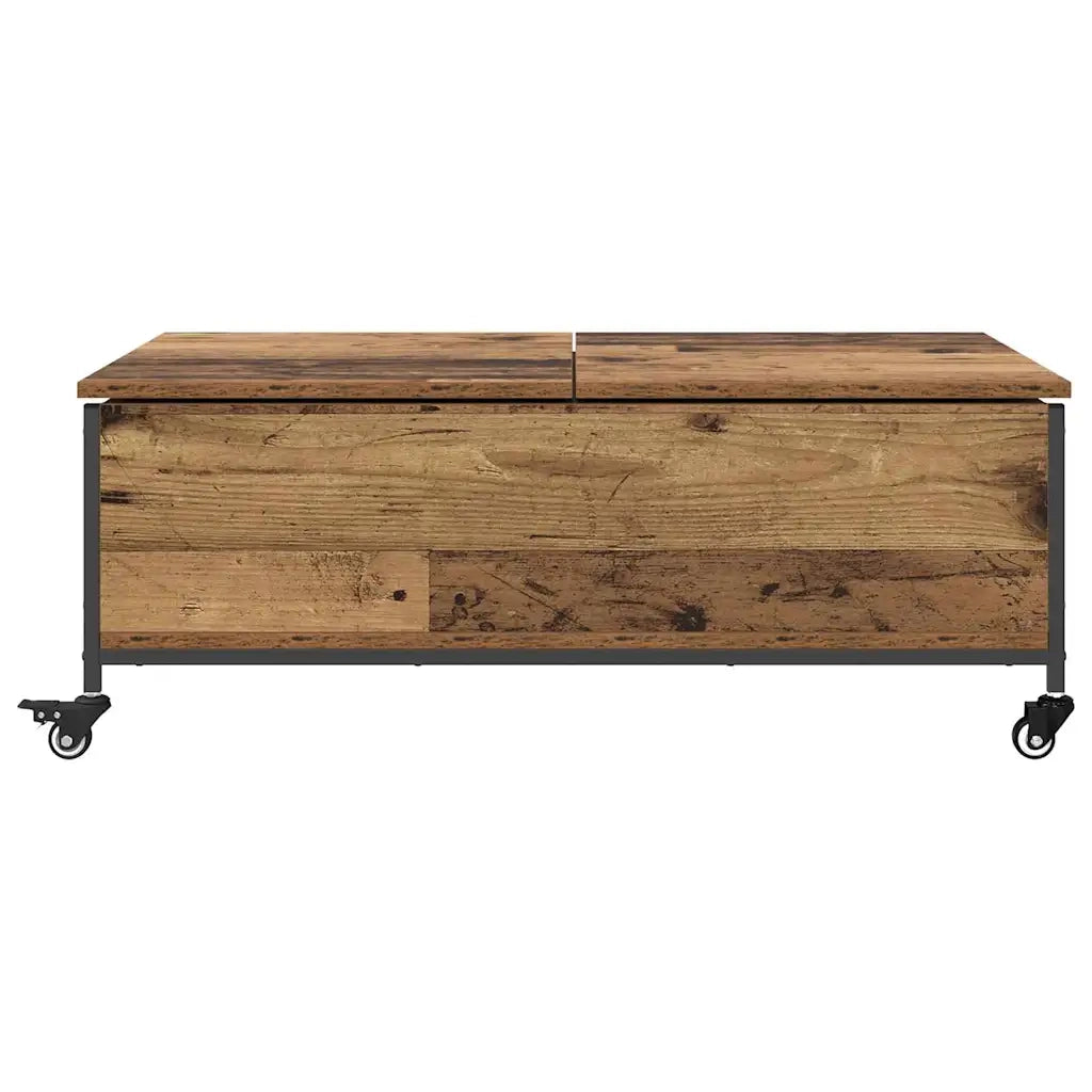 Tavolino da salotto | Tavolino da caff¨¨ | Tavolino da Soggiorno Legno vecchio 91 x 55 x 32 cm