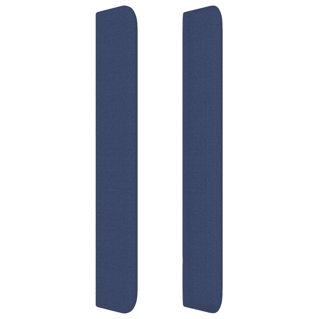 Giroletto a Molle con Materasso Blu 90x190 cm in Tessuto 3131719