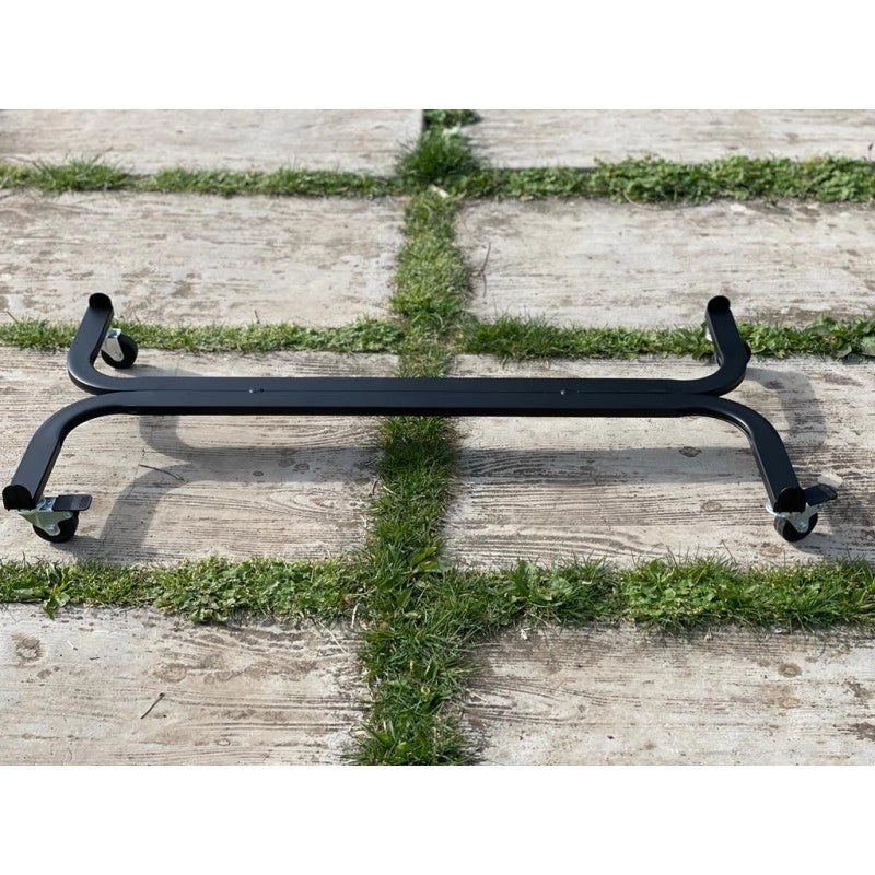 Carrello Porta Piante Linea Speedy Rettangolare Cm 58X30 Nero Tecnokit