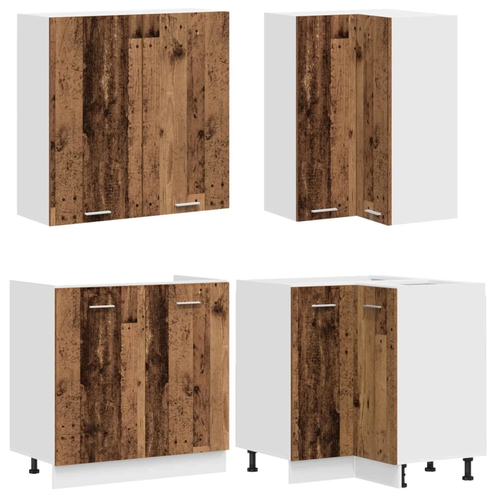 Unità Cucina LYON 8 pcs Legno antico Legno ingegnerizzato 3438437