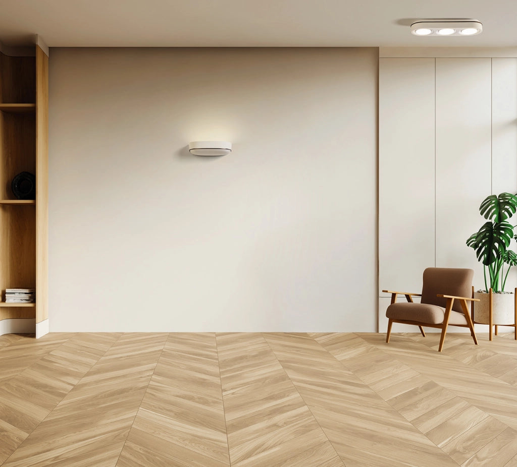 ELLADE Lampada da soffitto 3 luci attacco GX53 in gesso bianco con rifinitura Bronzo