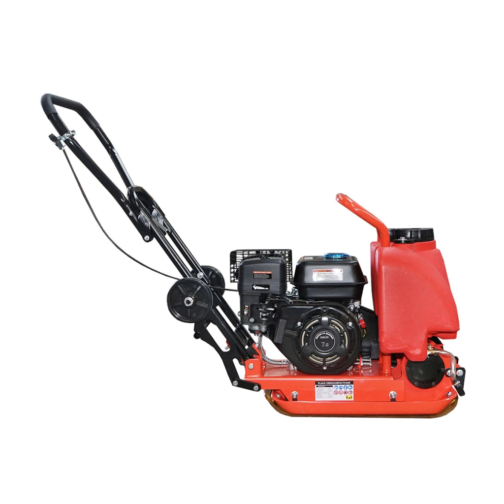 Piastra Vibrante C60 con superficie di lavoro 510x370mm, motore norma euro 5, 196CC/7HP, 5900 rpm 58Kg con serbatoio acqua Breckner Germany