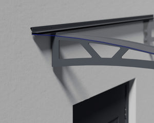 Pensilina Da Esterno Altair 453X91 cm  Trasparente