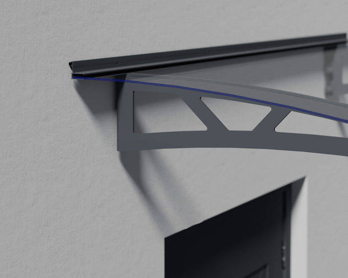 Pensilina Da Esterno Altair 453X91 cm  Trasparente