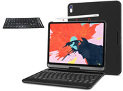 Custodia con Tastiera ProCase per iPad Pro 12.9 modello 2018 Cover Girevole a 360 Gradi con Adesivi per Tastiera Italiani in Dotazione
