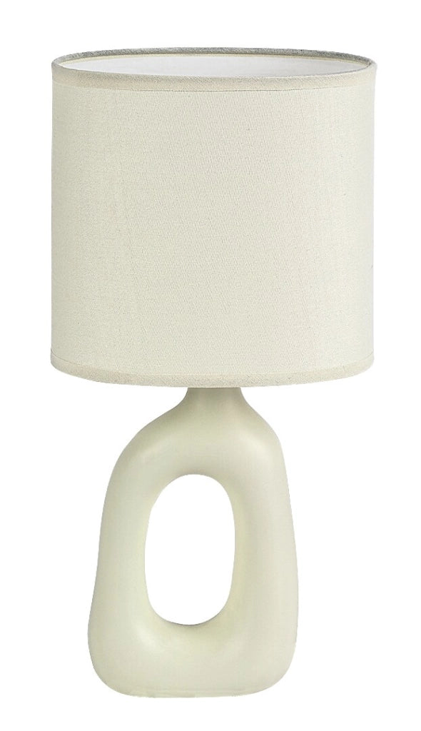 Lampada da tavolo Sylira bianca ceramica 1xE14 Rabalux