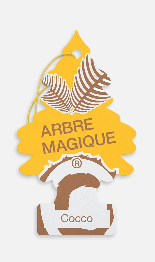 DEODORANTE AUTO 'ARBRE MAGIQUE' 'fruit' - cocco- 24 confezione  - BricoGo