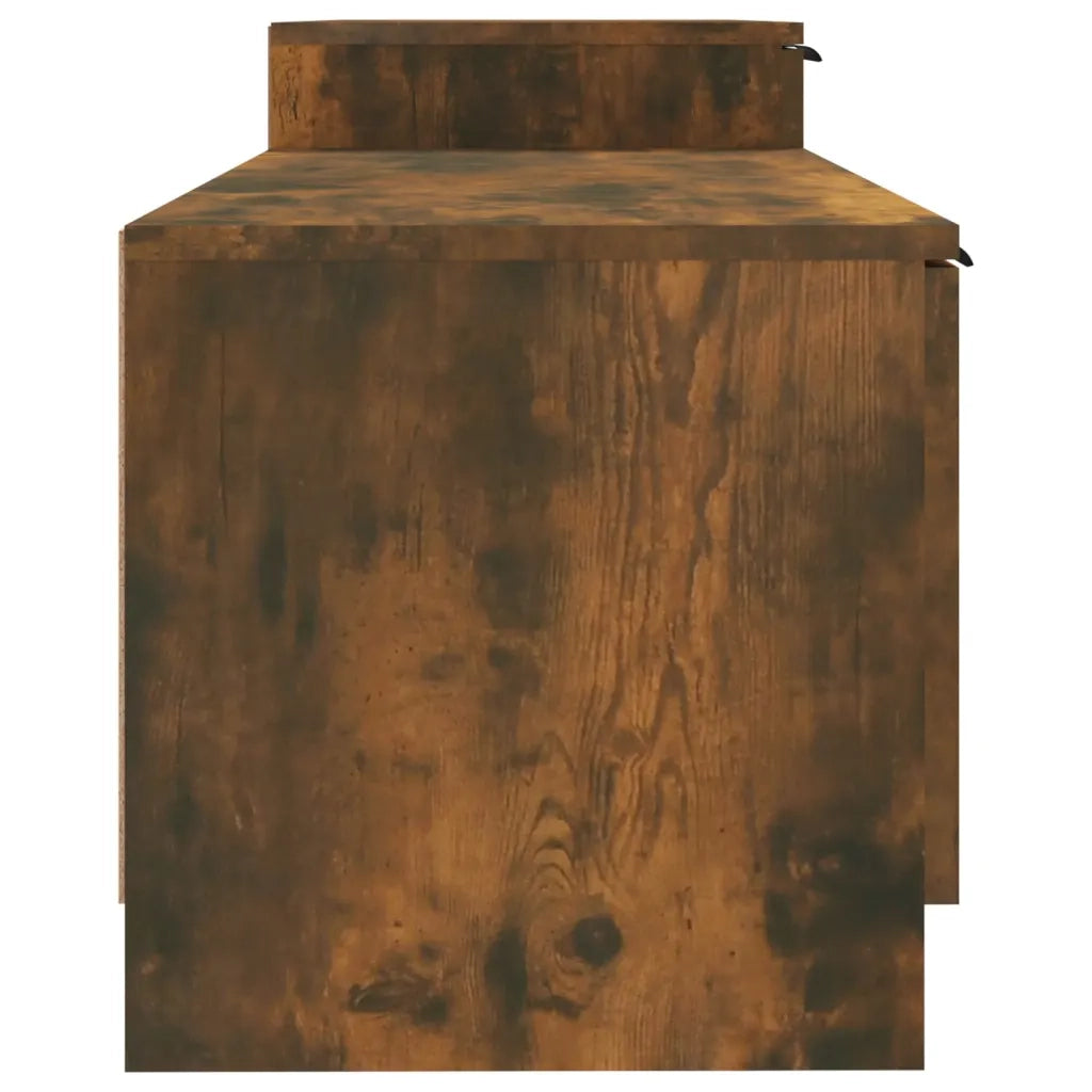 Mobile TV | Armadietto TV | Mobile Porta TV Rovere Fumo 158,5x36x45 cm in Legno Multistrato