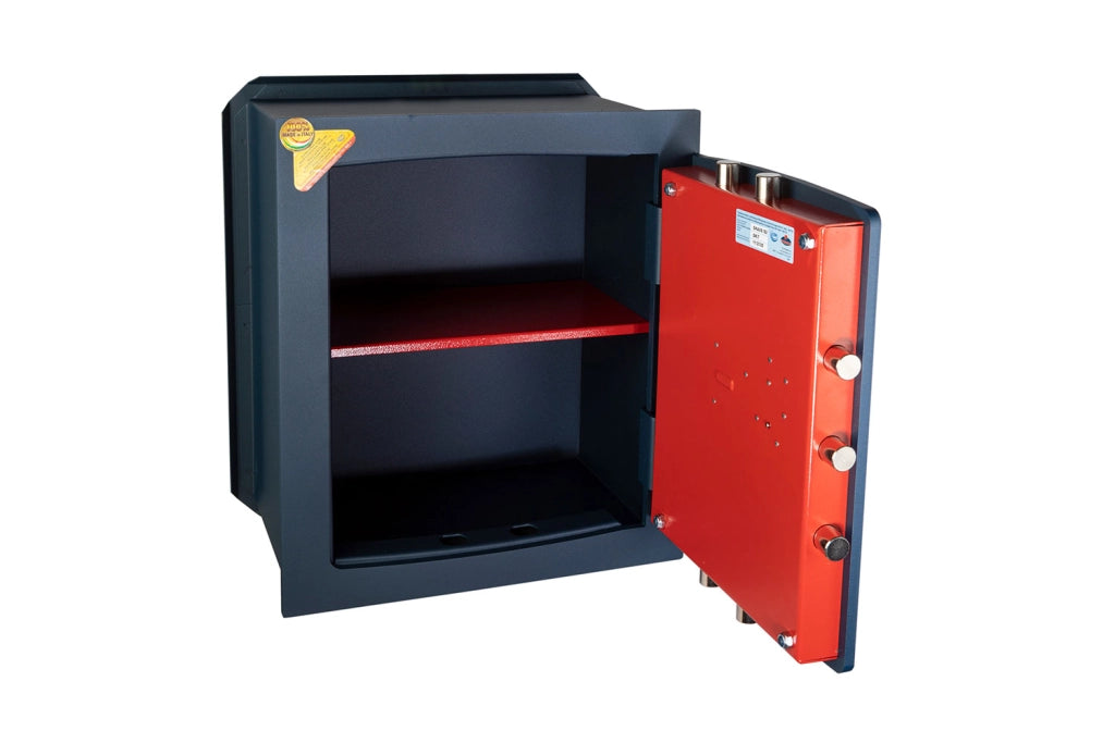 Cassaforte a Muro Technomax GK/5L Chiave a Doppia Mappa Porta 10 mm