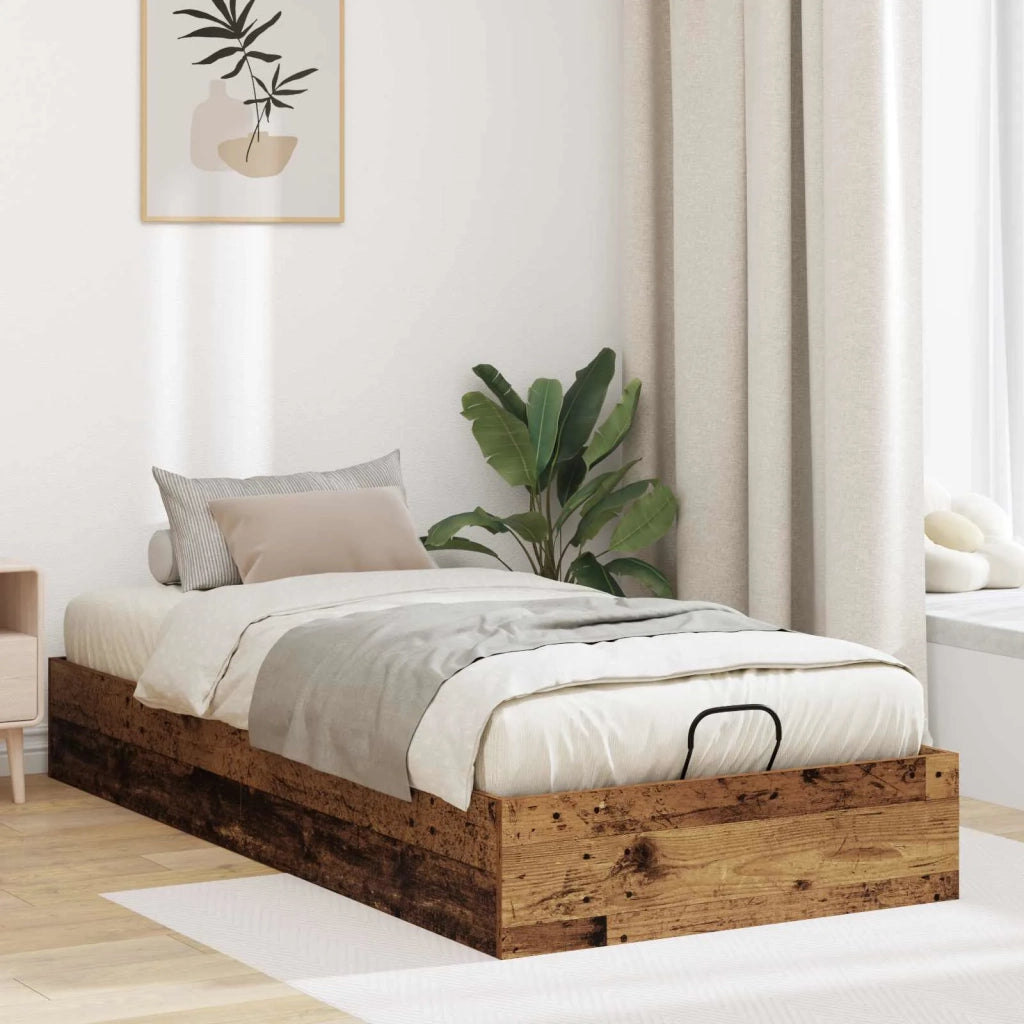 Letto ottomano Legno vecchio 193 x 120 x 25 cm Truciolare