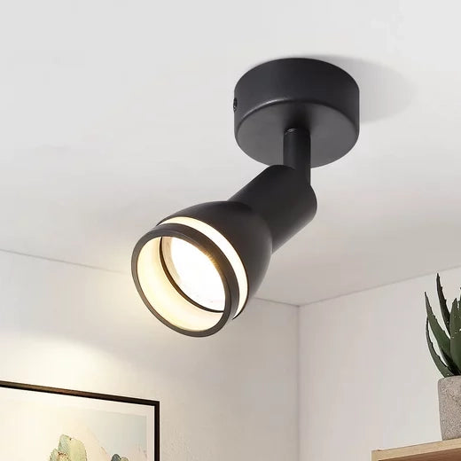 ZMH Faretto da soffitto moderni 1 fiamma GU10 metallo per portico cucina ufficio