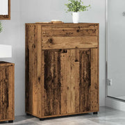 Mobile da Bagno con cassetto Legno vecchio 72,5 x 36,5 x 100 cm