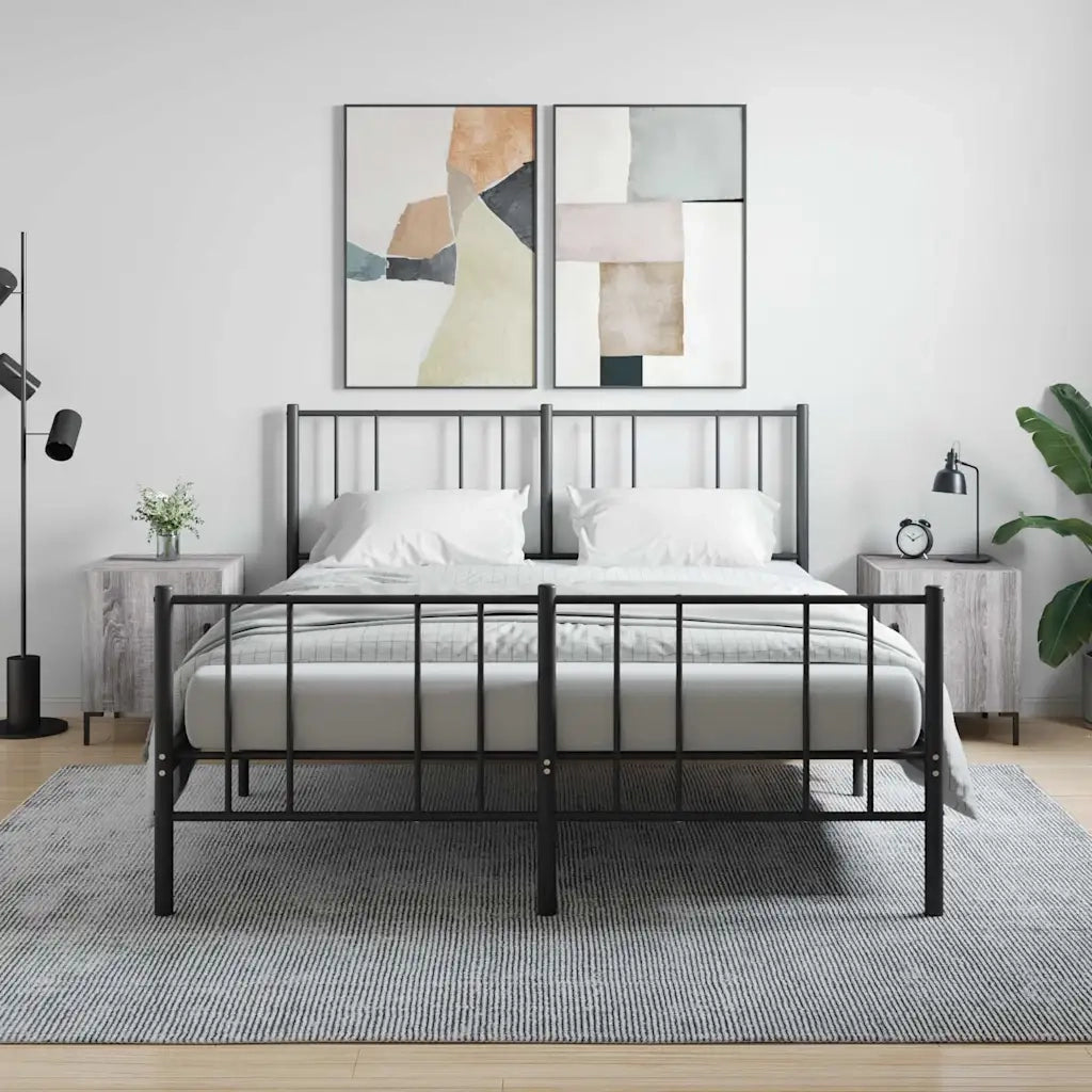 Comodini 2 pz-Set di 2 Tavolino da notte Grigio Sonoma 40x40x50 cm in Legno Multistrato 385518