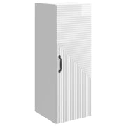 Mobiletto a muro Bianco Lucido 33 x 34,5 x 90 cm 898589