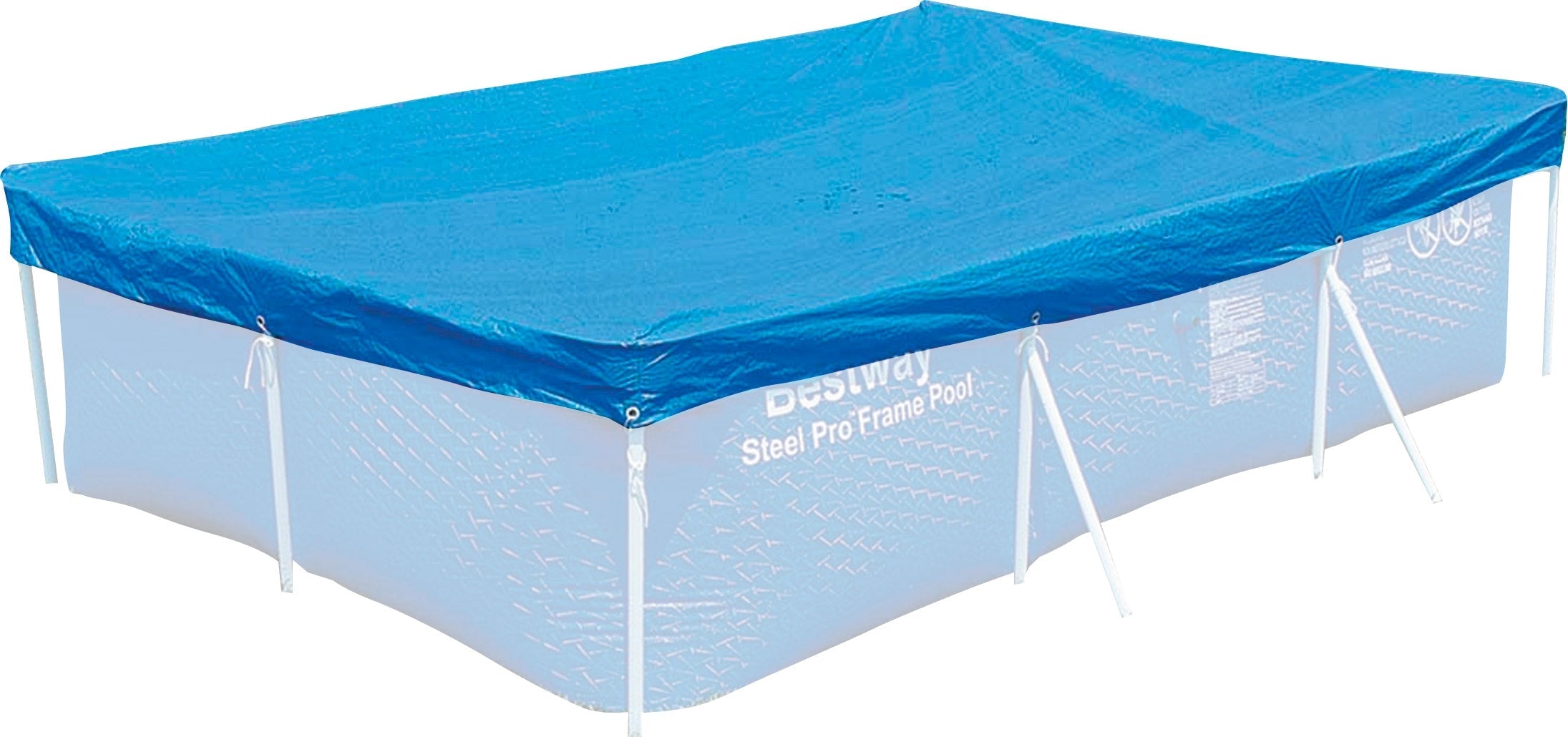 Telo di Copertura per Piscine Rettangolari 259x170cm Bestway Blu