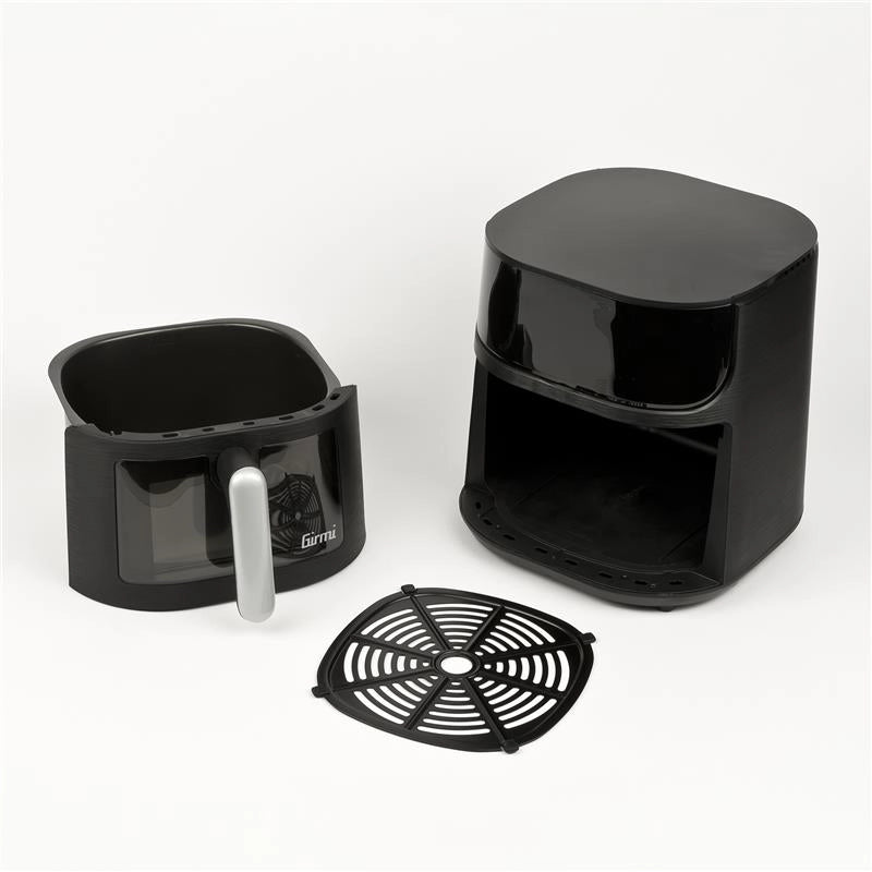 GIRMI FRIGGITRICE AD ARIA FG78 DISPLAY DIGITALE PIEDINI ANTISCIVOLO POTENZA 1500 W CAPIENZA 6 LT 28X37X29H CM
