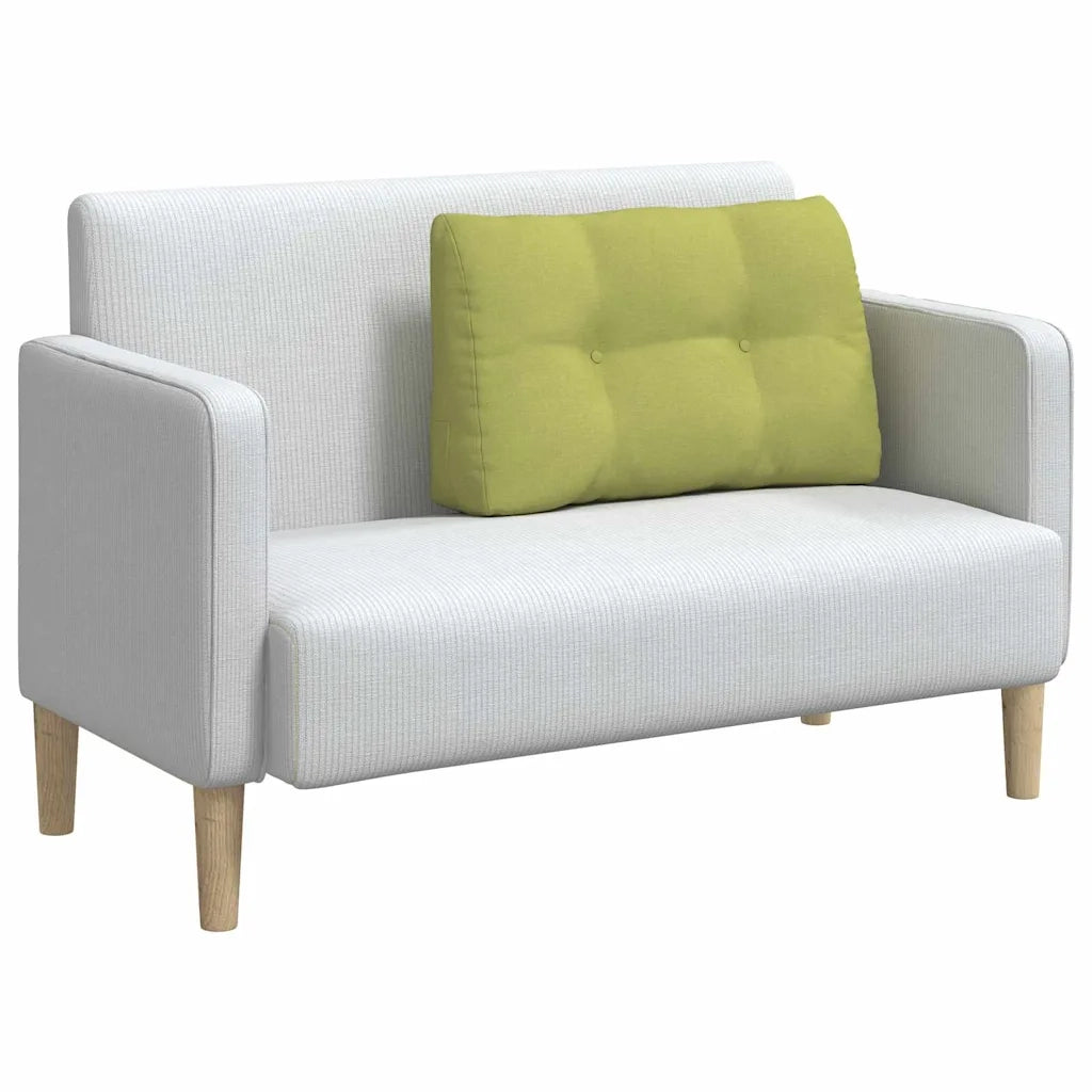 Cuscino per Schiena Verde chiaro 80 x 24 x 50 cm Tessuto 42014422