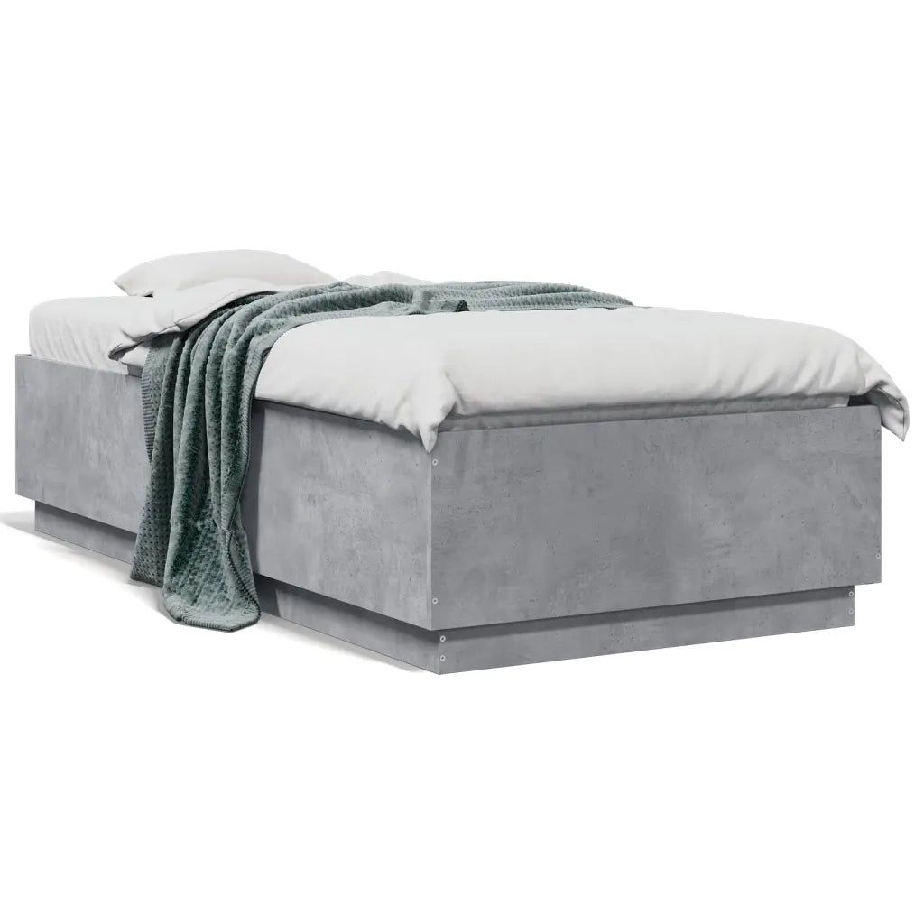 Giroletto Grigio Cemento 90x190 cm in Legno Multistrato