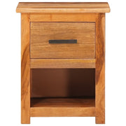 Comodino-Tavolino da notte 40x30x50 cm in Legno Massello