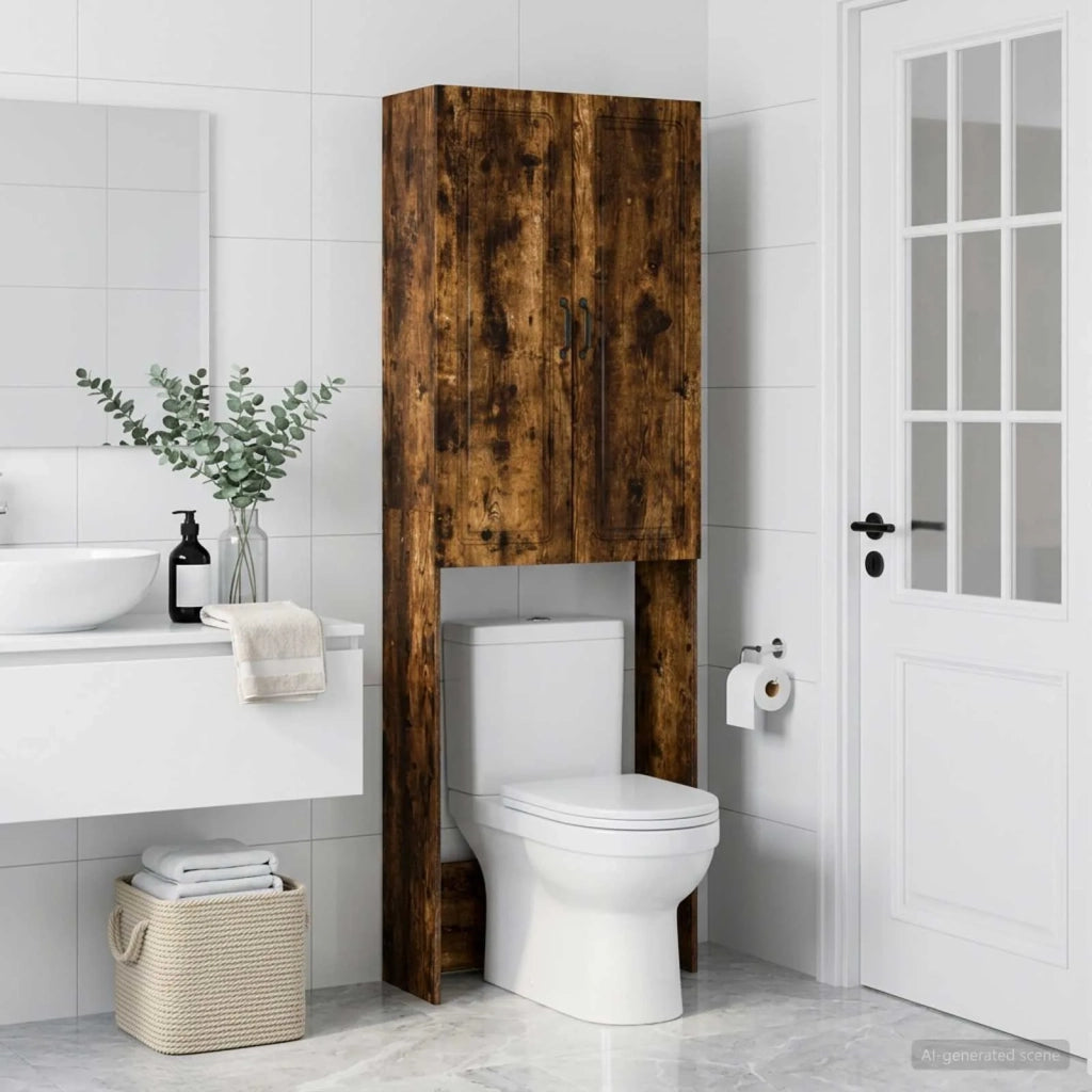 Mobile Bagno UTRECHT Rovere Fumo 66 x 25,5 x 190 cm 897800