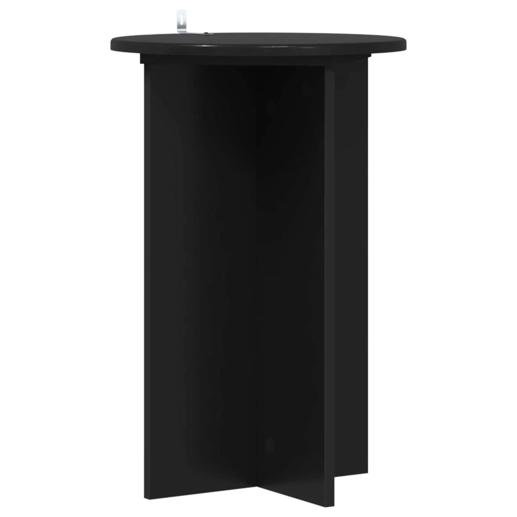 Supporto per piante 2 pcs Nero Ø40 x 60 cm Legno ingegnerizzato