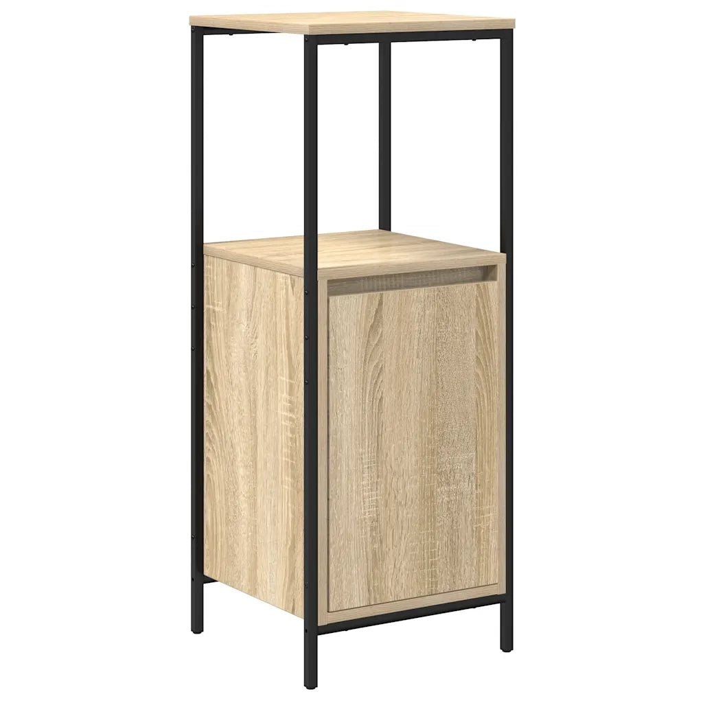 Mobile da Bagno con Ripiani Rovere Sonoma 36x35x95 cm 861913