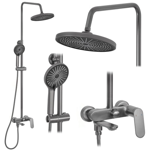 Set Doccia Rea Marco Gun Grey