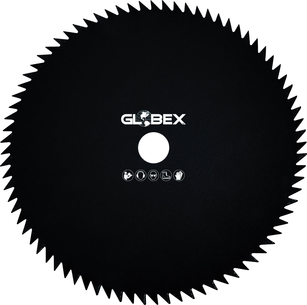 Globex DISCO IN ACCIAIO A 80 DENTI PER DECESPUGLIATORE Ø mm. 255