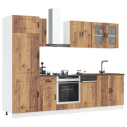 vidaXL Set Mobili da Cucina 8 pz Kalmar Legno Vecchio in Truciolato