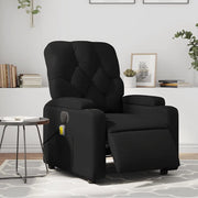 Poltrona Massaggiante Reclinabile Elettrica Nera in Similpellecod mxl 84964