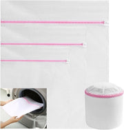 Accessori per asciugatrice con chiusura a cerniera - ideale per reggiseni, abiti delicati, cappotti, camicette, scarpe, calze, abbigliamento per bambini, ecc.