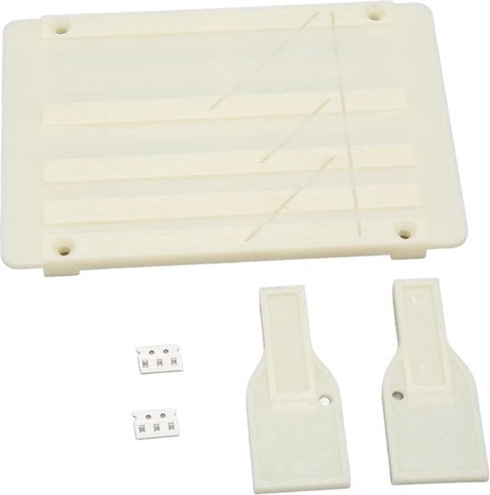 Kit di Riparazione per Nastro Cassette - Set di Splicing per Assorbimento del Suono - Nastro 1/4 pollici 10 pollici - Nastro 1/4 pollici 1/2 pollici