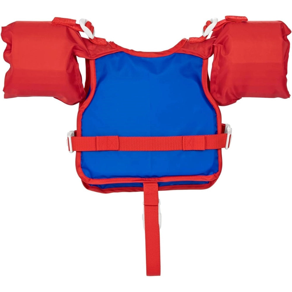 Trade Shop - Giubbetto Giubbotto Braccioli Spiderman Bambini 3-6 Anni Galleggiante Salvagente 98795 -