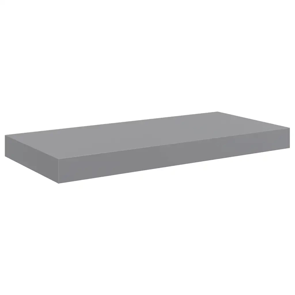 Scaffale a Parete Grigio 50x23x3,8 cm in MDF cod mxl 33349