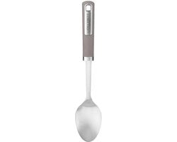 Lepel da servizio in acciaio inossidabile 13 pollici - Resistente al calore, lavastoviglie e versatile con manici morbidi, ideale per un servizio elegante