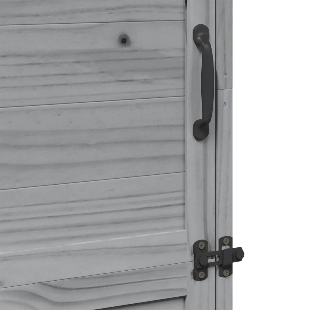 Capanno da Giardino Grigio 59,5 x 56 x 176,5 cm CFW6916759