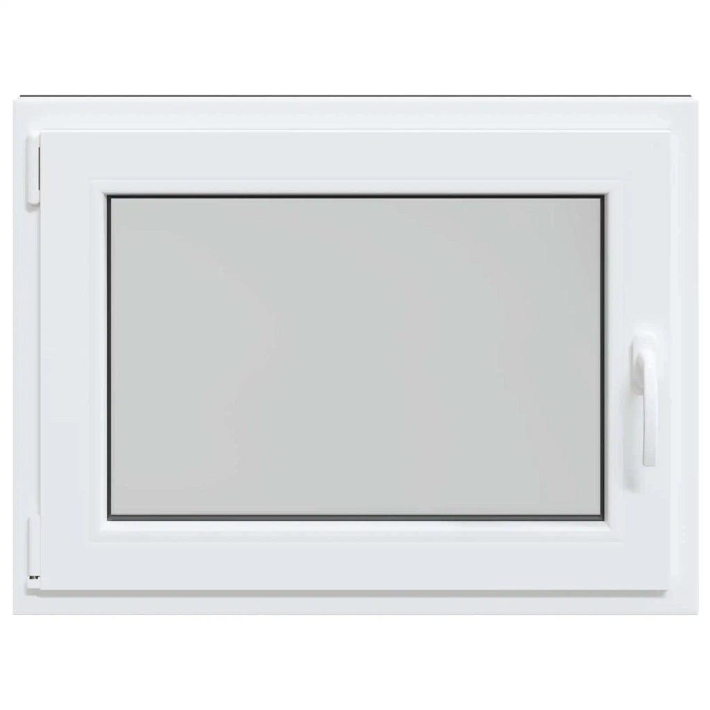 Finestra per Soffitta RISOR 80 x 70 cm PVC e Vetro Bianco CFW3770287
