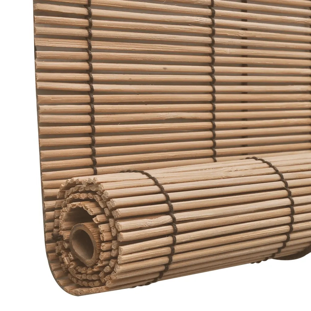 Tende a Rullo in Bambù Marrone 140x160 cm 241330