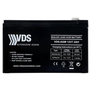 BATTERIA 12V 7AH ERMETICA RICARICABILE AL PIOMBO 12VOLT 7AH ALLARME ANTIFURTO