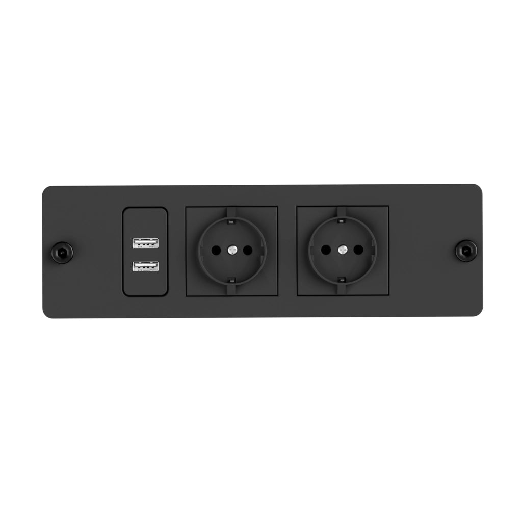 Letto imbottito 140x190 con LED, porta USB e vano sottostante