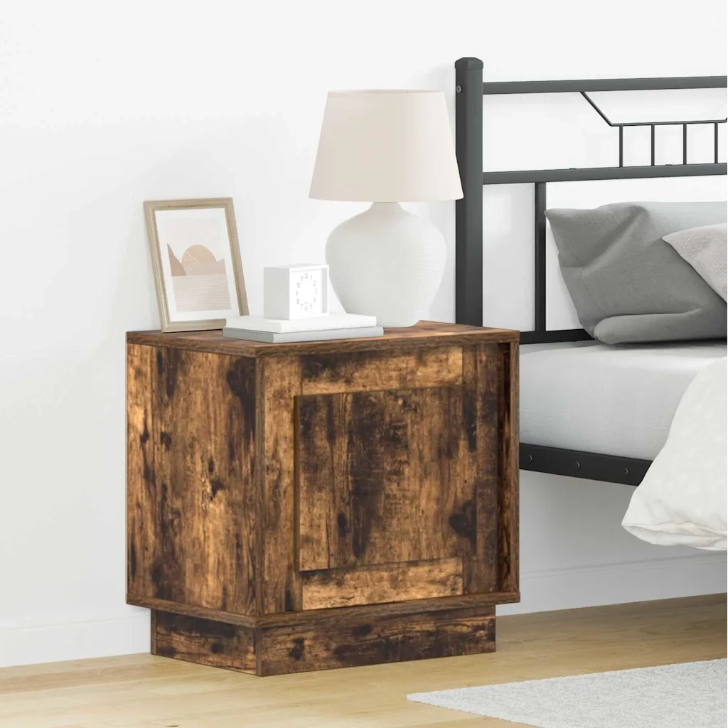 Armadio da Notte Rovere fumé 44 x 34,5 x 45 cm 869570