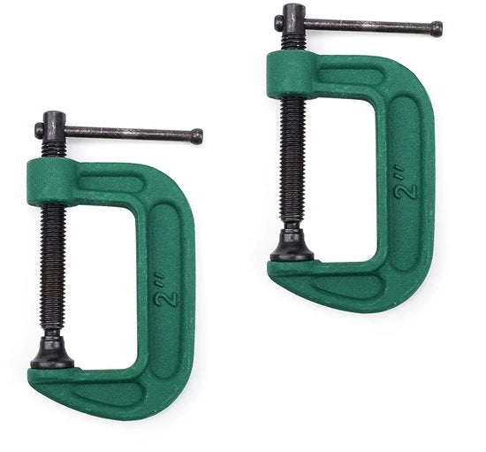 Clessidra 2 Polliche - 2 Pezzi - Adattabile - Metallo - Acciaio Inox - Campo di Regolazione 0-50mm - Resistente alle Sollecitazioni - Clessidra a Viti
