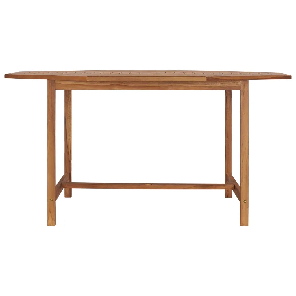 Tavolo da Giardino | Tavolino da esterno 150x150x75 cm in Legno Massello di Teak